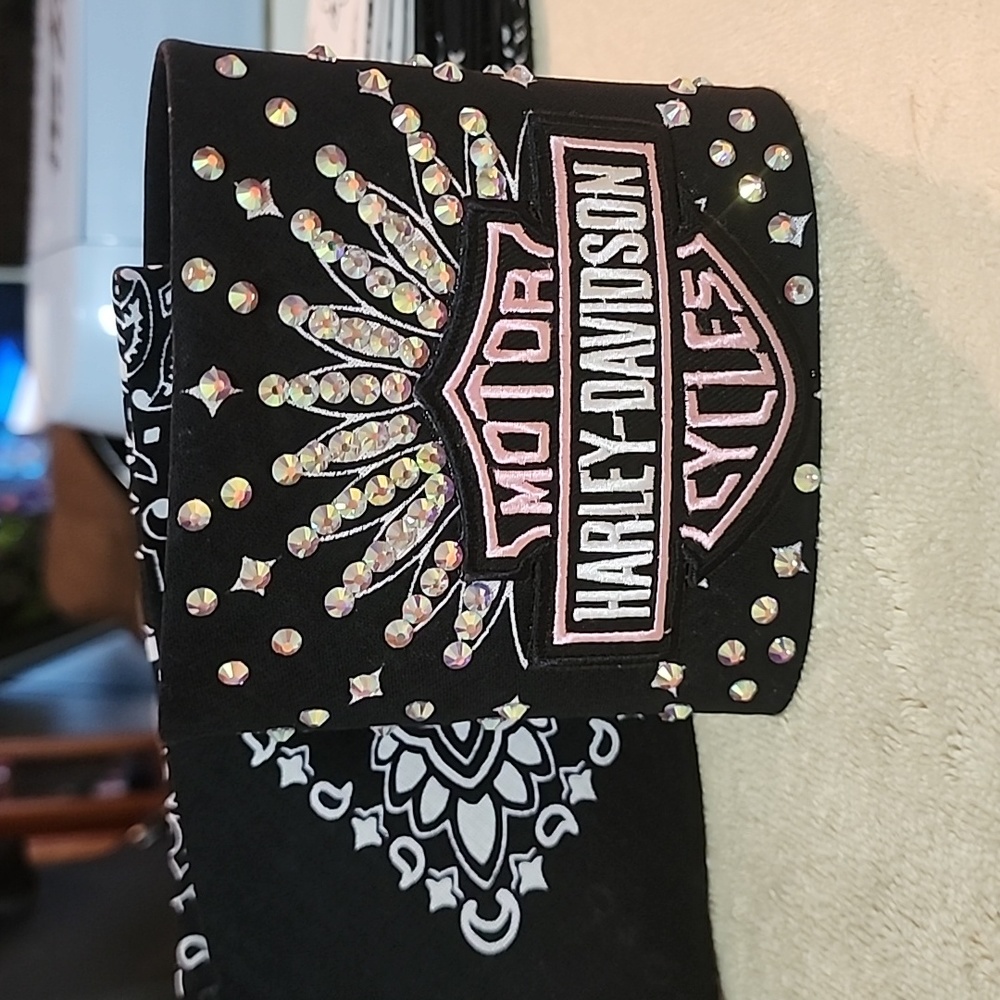 Harley Davidson BLINGED OUT Bandana